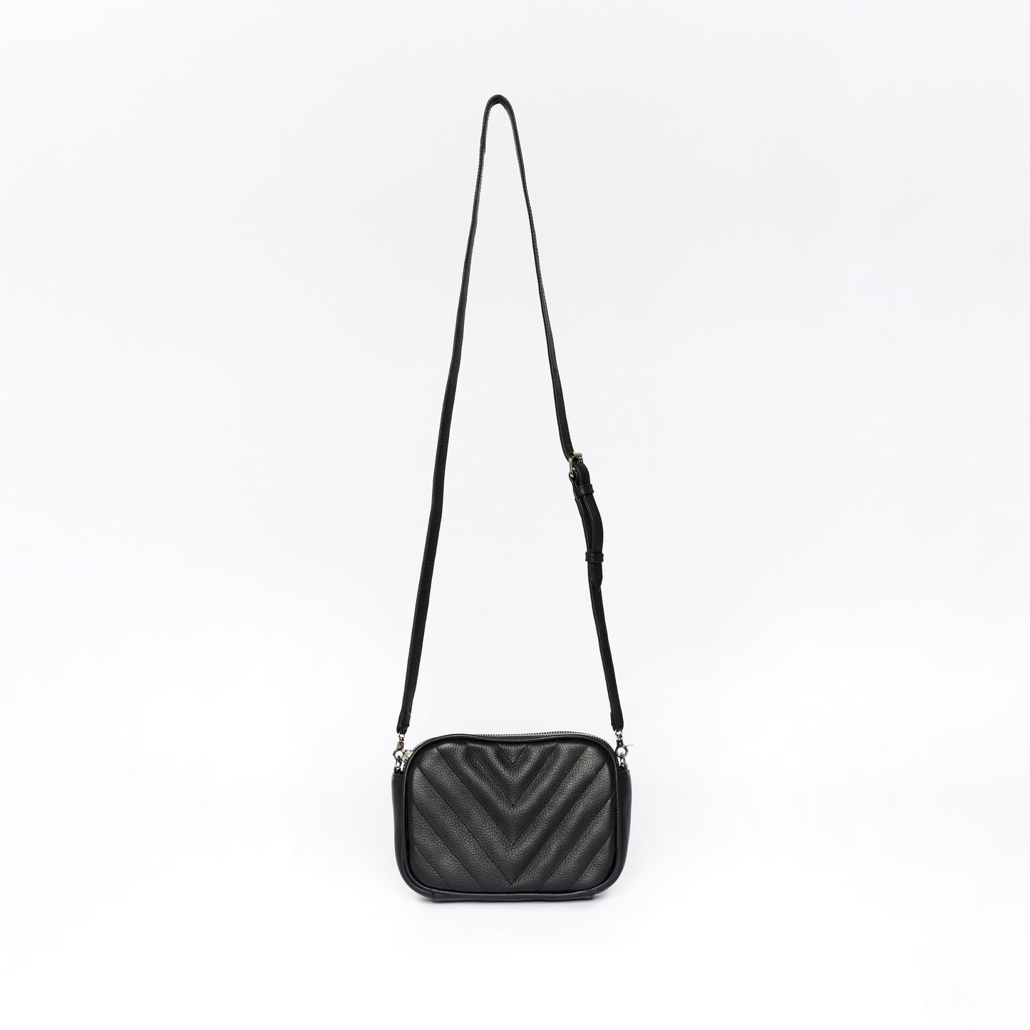 Gigi Black Leather Strap