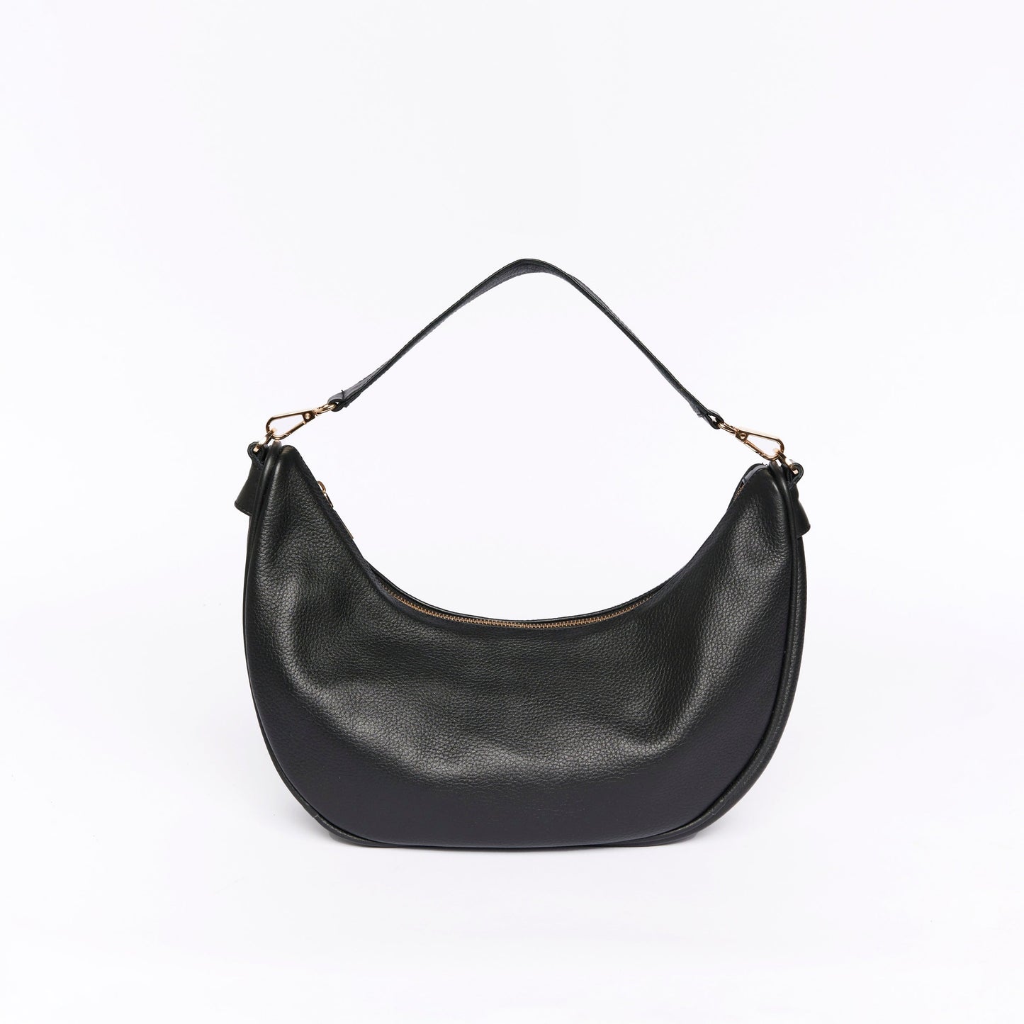Luna Black Slouchy Crescent