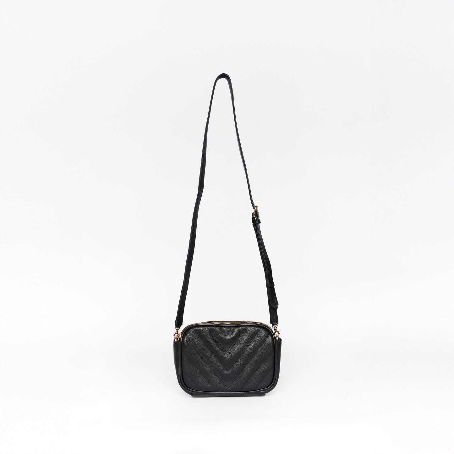 Gigi Black Leather Strap