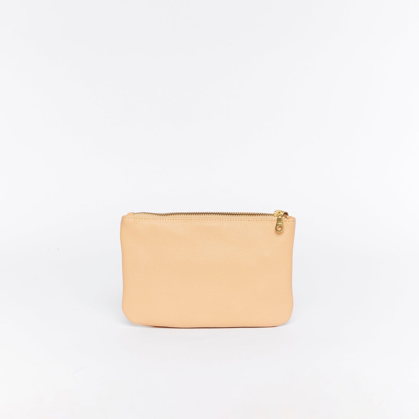 Mini Florence Latte Leather Crossbody Wallet
